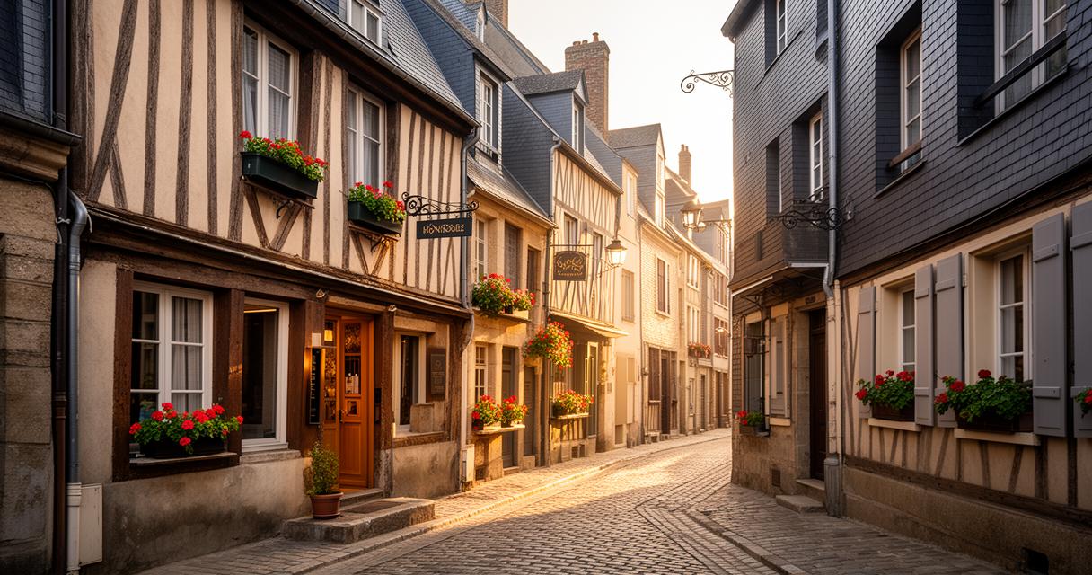 Découverte d&rsquo;un hôtel 3 étoiles au cœur du centre historique de Honfleur